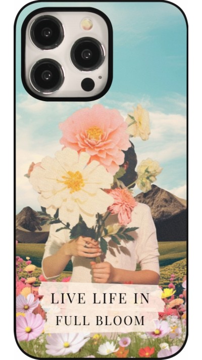 iPhone 15 Pro Max Case Hülle - Live life in full moon Spring 2026