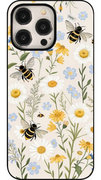 iPhone 15 Pro Max Case Hülle - Pattern bees Spring 2026