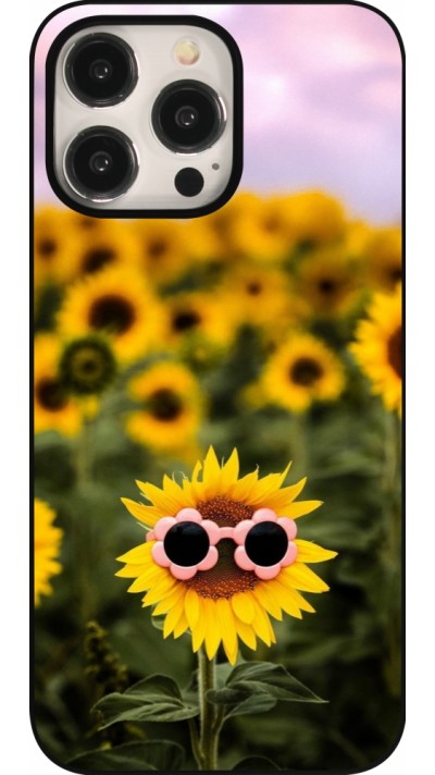 iPhone 15 Pro Max Case Hülle - Sunflower with glasses Spring 2026
