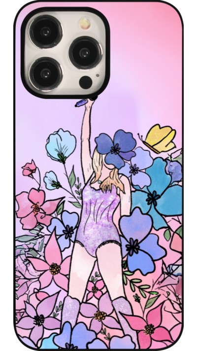 Coque iPhone 15 Pro Max - Taylor Swift Sketch - Pink