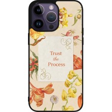iPhone 15 Pro Max Case Hülle - Silikon schwarz Trust the process Spring 2026