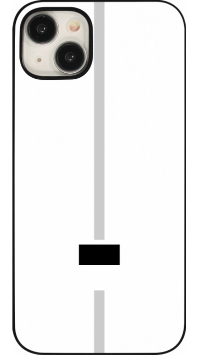 Coque iPhone 15 Plus - Canton FR blanc