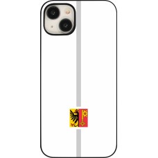 Coque iPhone 15 Plus - Canton GE blanc