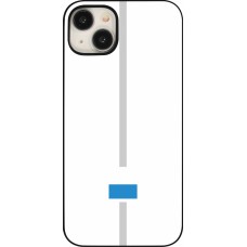 Coque iPhone 15 Plus - Canton LU blanc