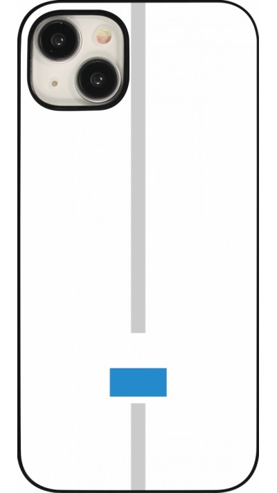 Coque iPhone 15 Plus - Canton LU blanc