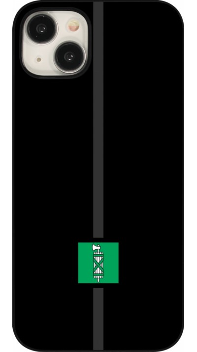 Coque iPhone 15 Plus - Canton SG noir