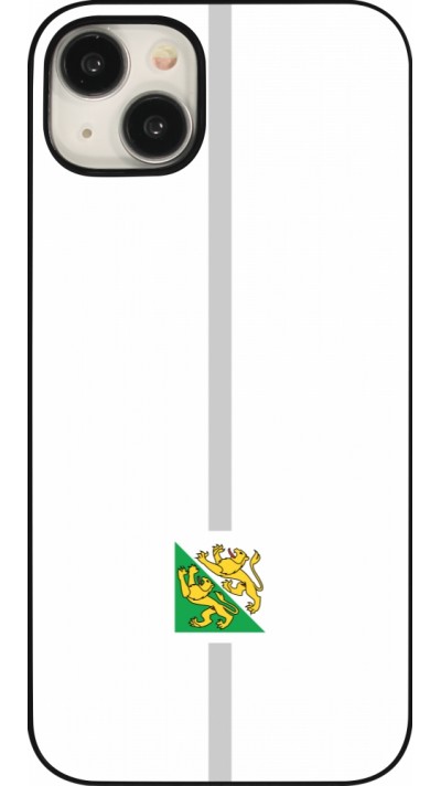 Coque iPhone 15 Plus - Canton TG blanc
