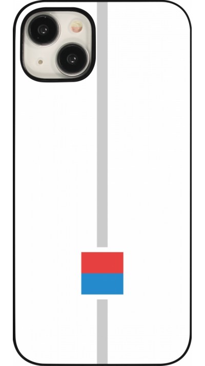 Coque iPhone 15 Plus - Canton TI blanc