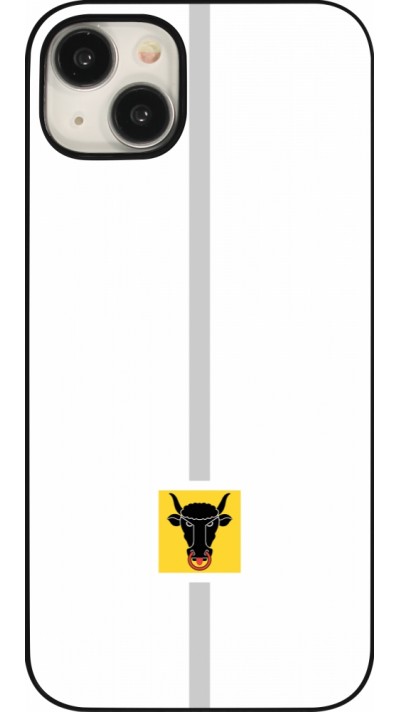 Coque iPhone 15 Plus - Canton UR blanc