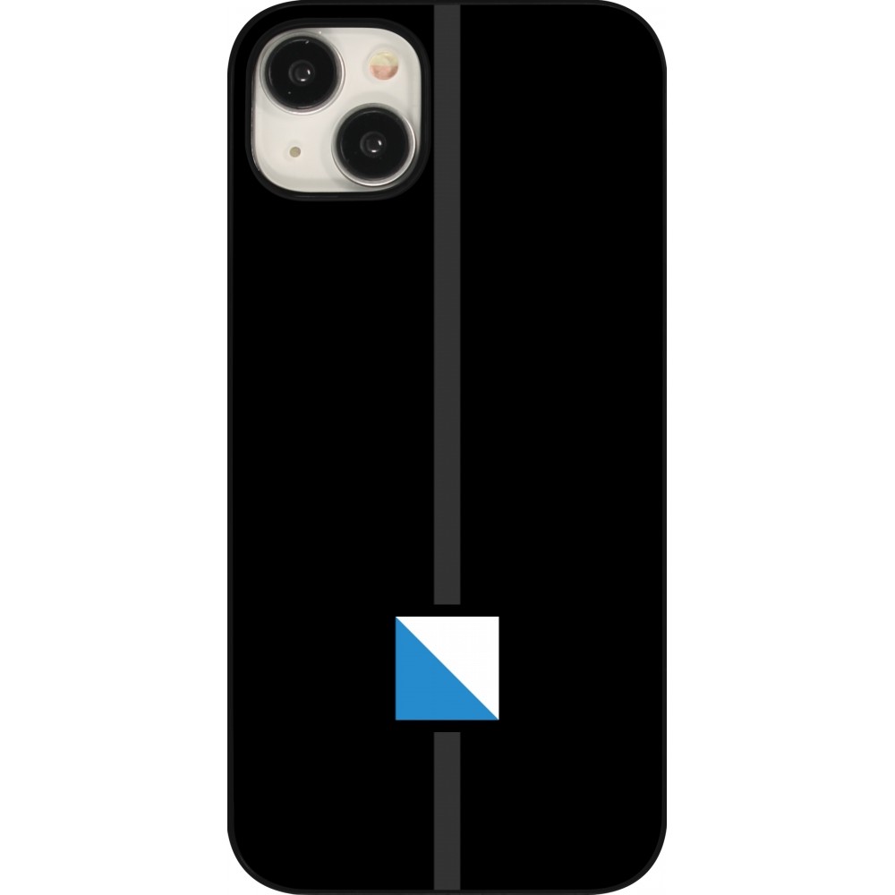 Coque iPhone 15 Plus - Canton ZH noir