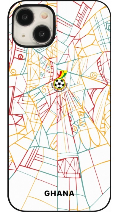 Coque iPhone 15 Plus - Maillot de football Ghana 2026 personnalisable