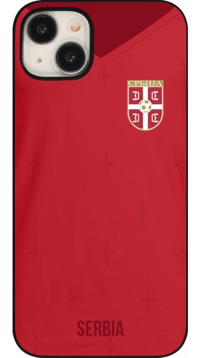 iPhone 15 Plus Case Hülle - Serbien 2022 personalisierbares Fussballtrikot iPhone 15 Plus Case Hülle - Serbien 2022 personalisierbares Fussballtrikot
