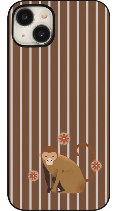iPhone 15 Plus Case Hülle - Monkey with stripes iPhone 15 Plus Case Hülle - Monkey with stripes