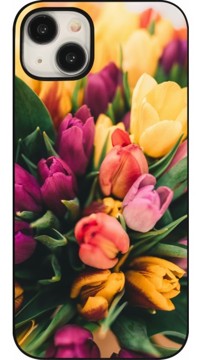 Coque iPhone 15 Plus - Bouquet of tulips Spring 2026