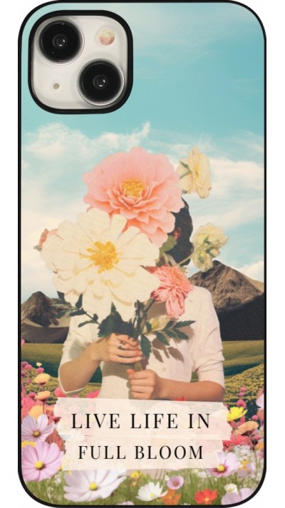 Coque iPhone 15 Plus - Live life in full moon Spring 2026