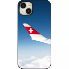 Coque iPhone 15 Plus - Fête Nationale Suisse Sky Swiss Flag