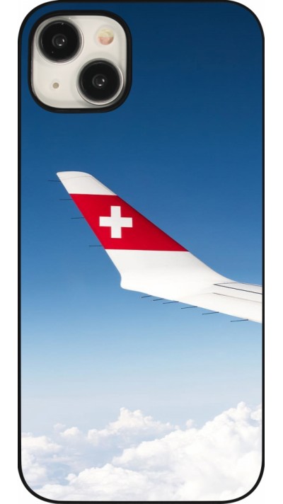 Coque iPhone 15 Plus - Fête Nationale Suisse Sky Swiss Flag