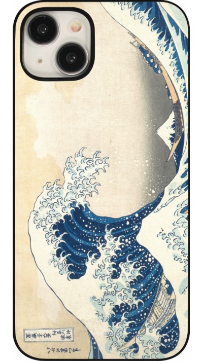 iPhone 15 Plus Case Hülle - Kunstbild - Die große Welle vor Kanagawa - Hokusai
