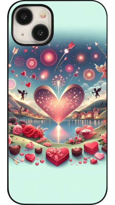 iPhone 15 Plus Case Hülle - Valentin 2025 Schick