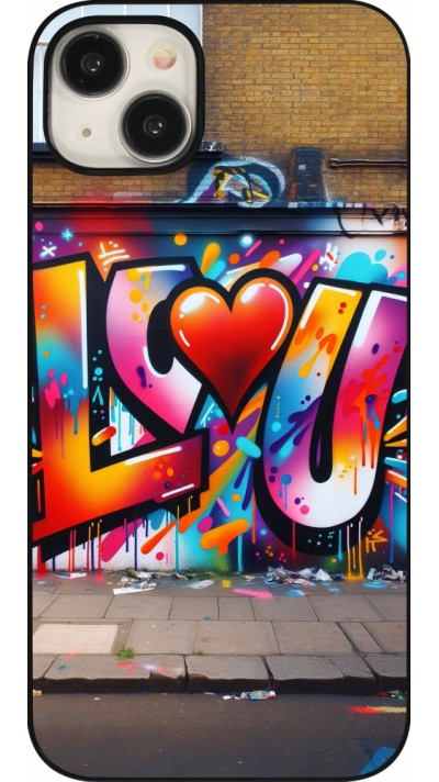 iPhone 15 Plus Case Hülle - Valentin 2025 Liebe U Tag
