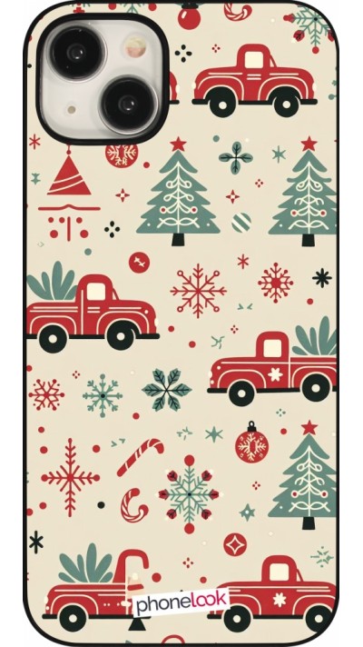 iPhone 15 Plus Case Hülle - Weihnachten 2024 Lkw Tanne