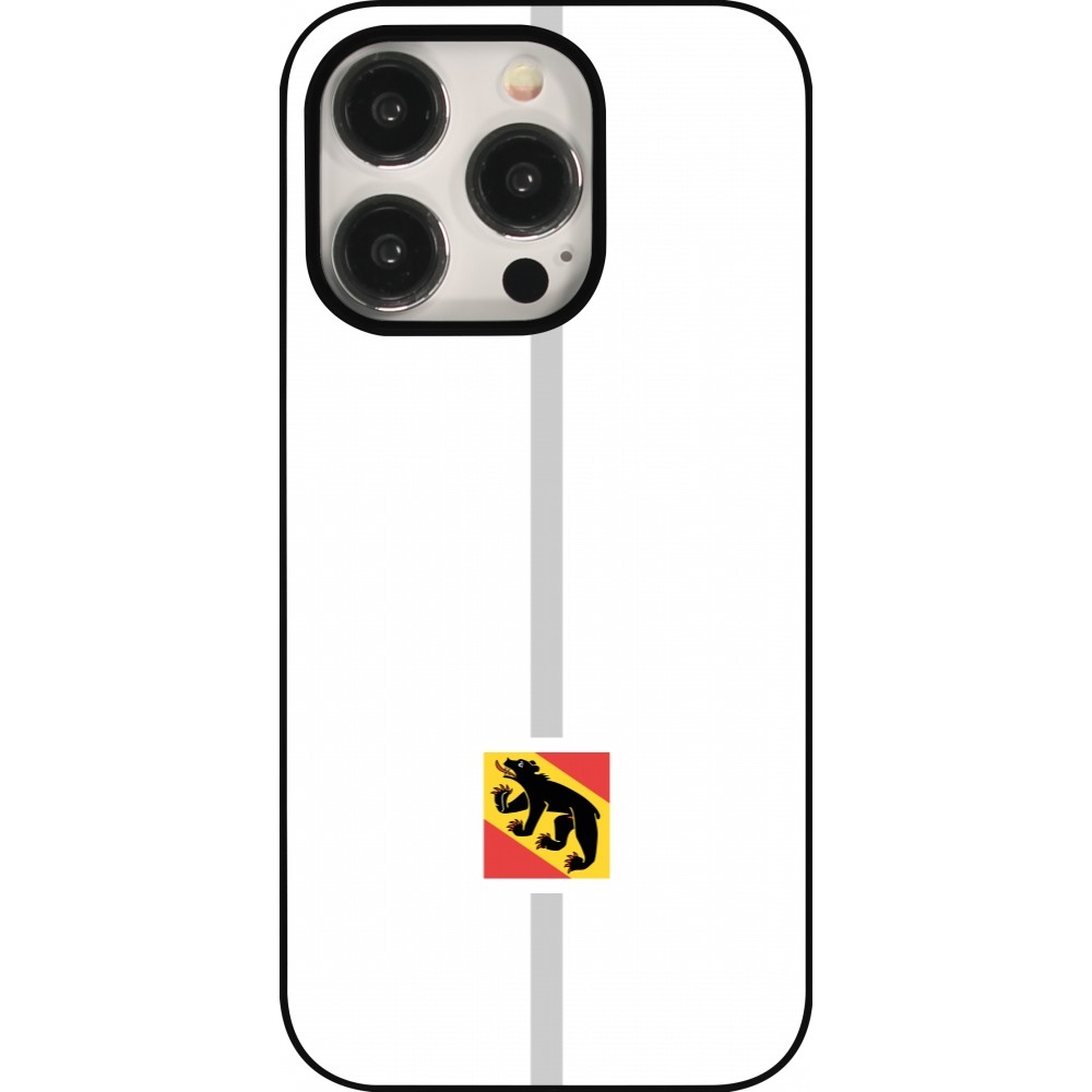 Coque iPhone 15 Pro - Canton BE blanc