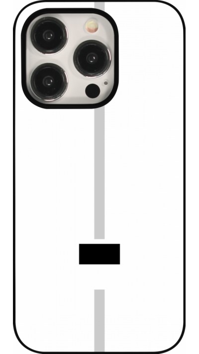 Coque iPhone 15 Pro - Canton FR blanc