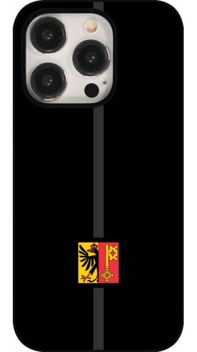 Coque iPhone 15 Pro - Canton GE noir