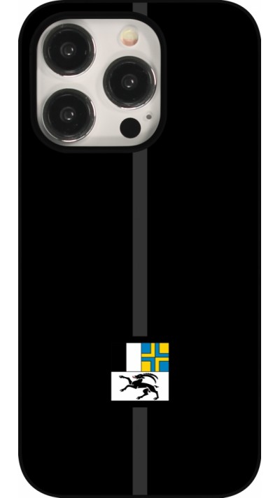 Coque iPhone 15 Pro - Canton GR noir