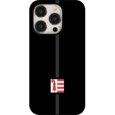 Coque iPhone 15 Pro - Canton JU noir