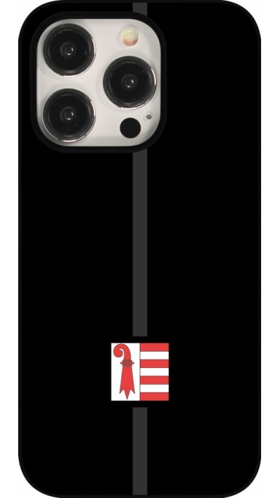 Coque iPhone 15 Pro - Canton JU noir