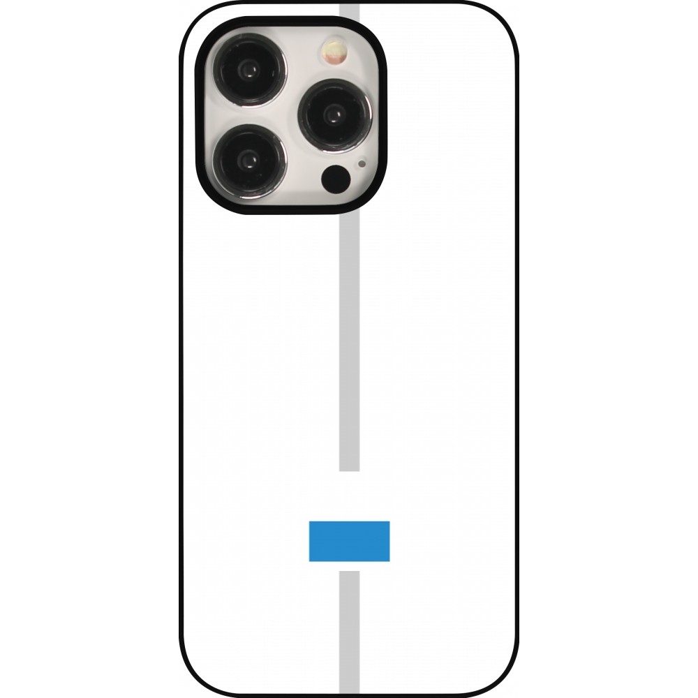 Coque iPhone 15 Pro - Canton LU blanc