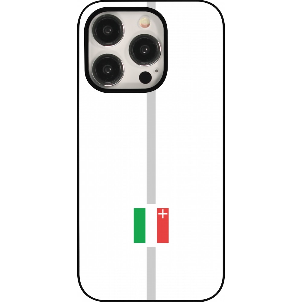 Coque iPhone 15 Pro - Canton NE blanc