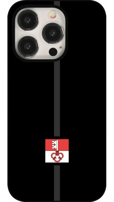 Coque iPhone 15 Pro - Canton OW noir