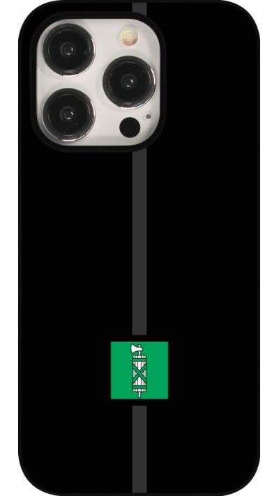 Coque iPhone 15 Pro - Canton SG noir