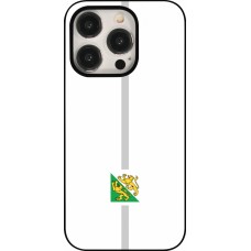 Coque iPhone 15 Pro - Canton TG blanc