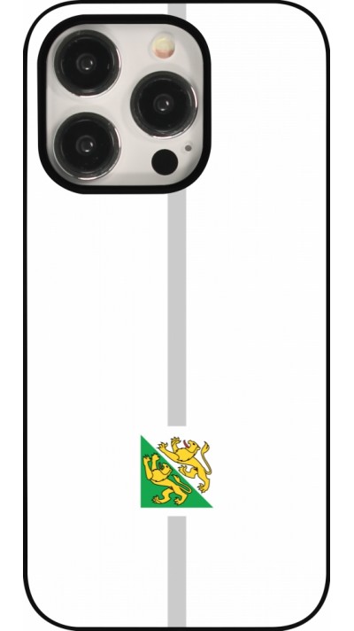 Coque iPhone 15 Pro - Canton TG blanc