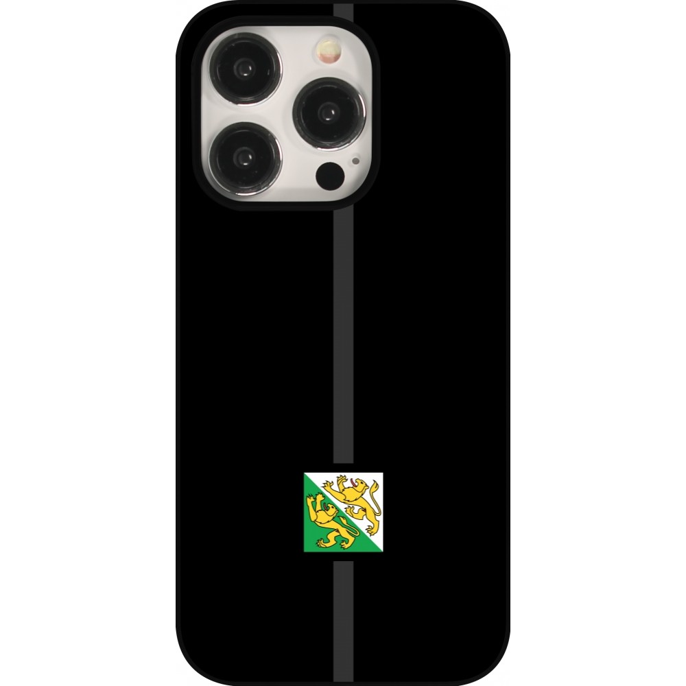 Coque iPhone 15 Pro - Canton TG noir