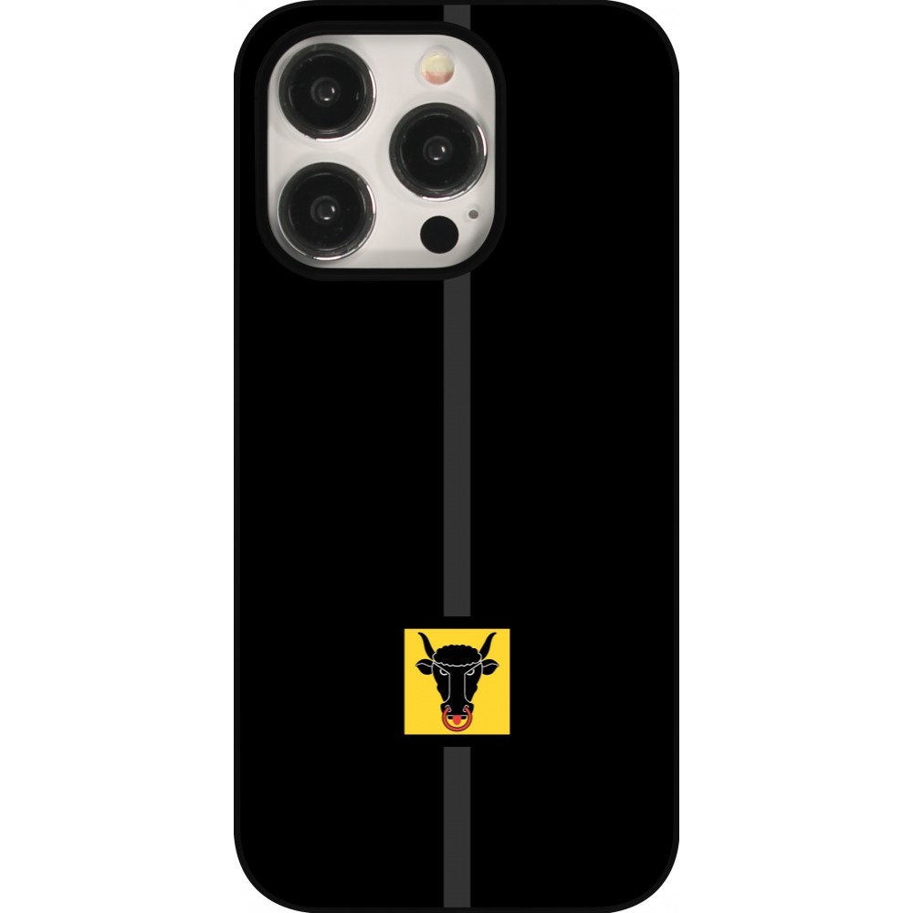 Coque iPhone 15 Pro - Canton UR noir