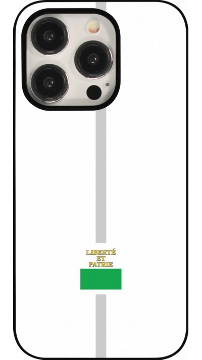 Coque iPhone 15 Pro - Canton VD blanc