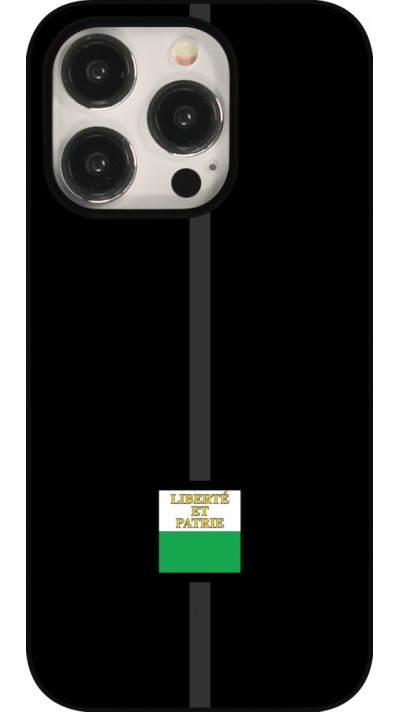 Coque iPhone 15 Pro - Canton VD noir