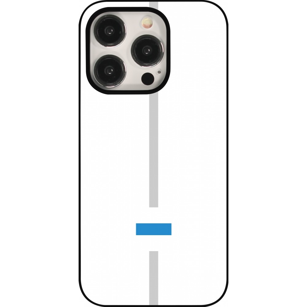 Coque iPhone 15 Pro - Canton ZG blanc