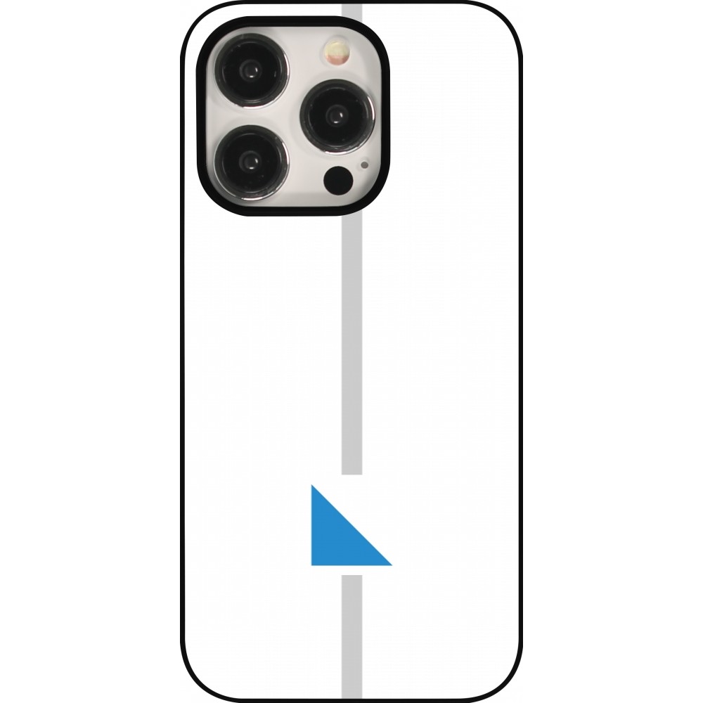 Coque iPhone 15 Pro - Canton ZH blanc