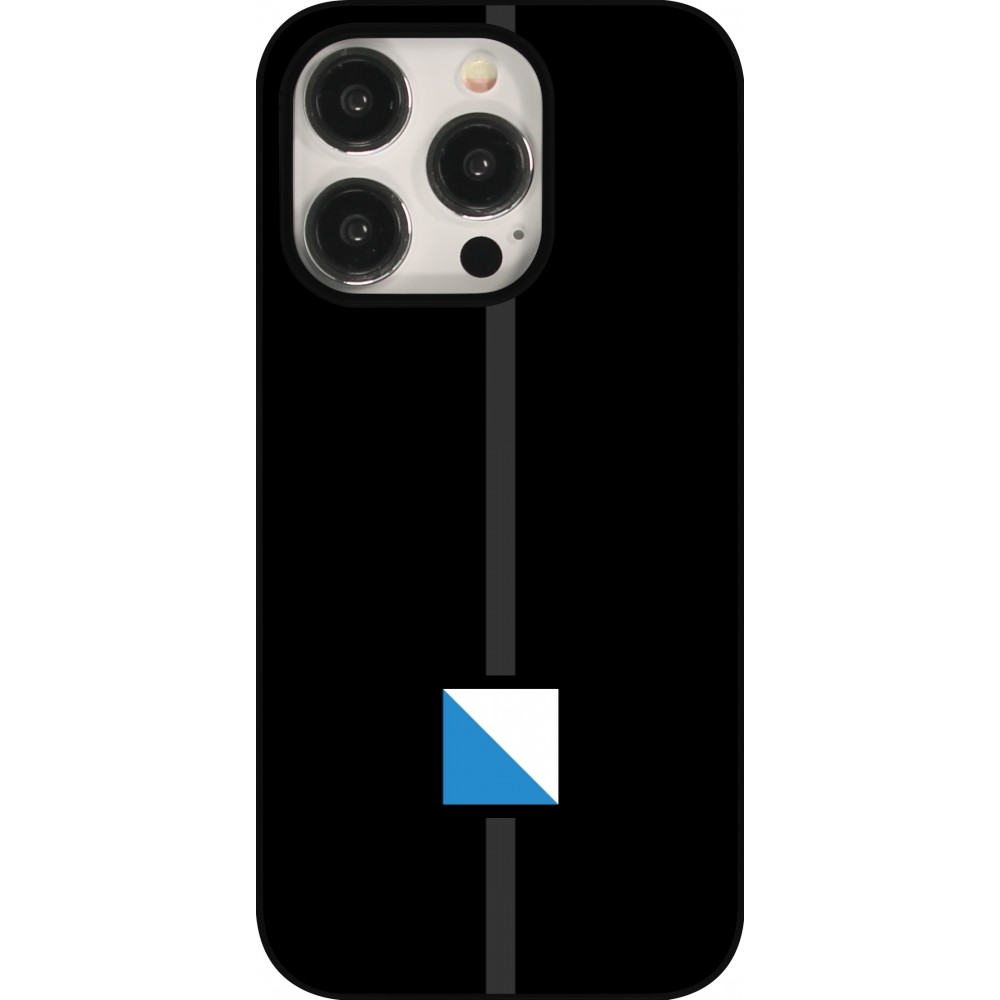 Coque iPhone 15 Pro - Canton ZH noir