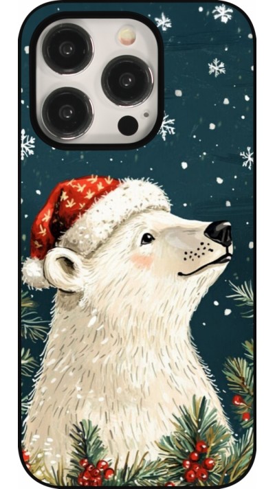 iPhone 15 Pro Case Hülle - Christmas 25 Bear