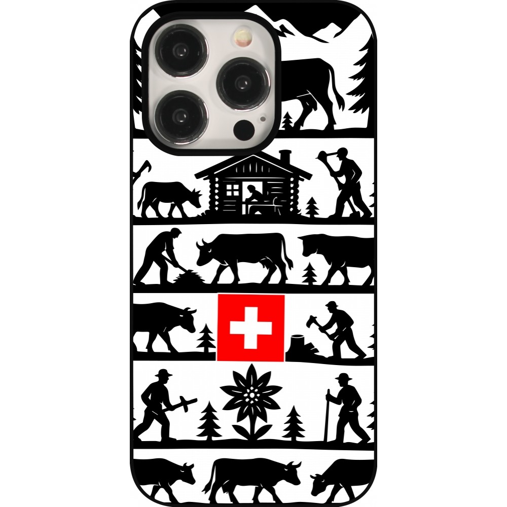 Coque iPhone 15 Pro - Poya Suisse 1