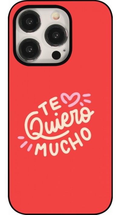 Coque iPhone 15 Pro - Saint Valentines Day 26 Te quiero mucho