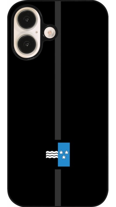 Coque iPhone 16 - Canton AG noir