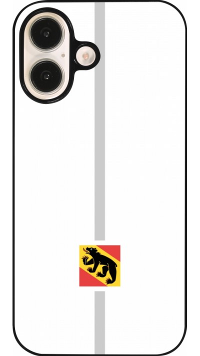 Coque iPhone 16 - Canton BE blanc