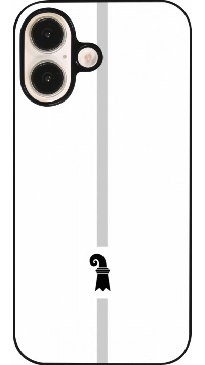 Coque iPhone 16 - Canton BS blanc